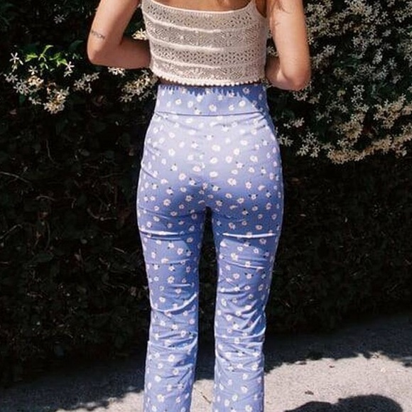 Zara Women’s Floral Print Suit Pants - Size M, XL - Picture 4 of 8